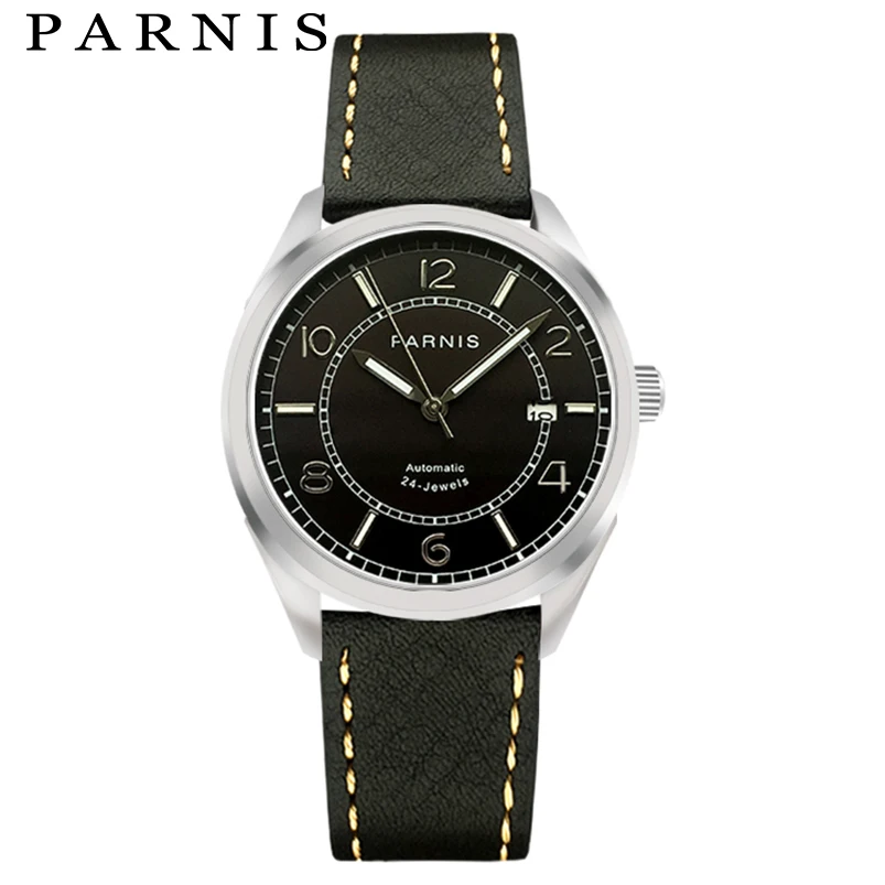 

Parnis Mechanical Men Watches Sapphire Crystal Luxury Luminous Automatic Man Wrist Watch relogio automatico 2019