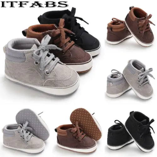 

New Arrivels Baby Toddler Soft Sole Leather Anti-slip Shoes Infant Boy Girl Comfortabr Shoes