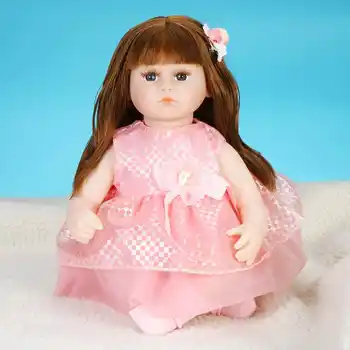 

42cm Silicone Reborn Doll Simulation Baby Dolls Reborn Soft Toddler Baby Toys For Girls Child Birthday Christmas Gifts