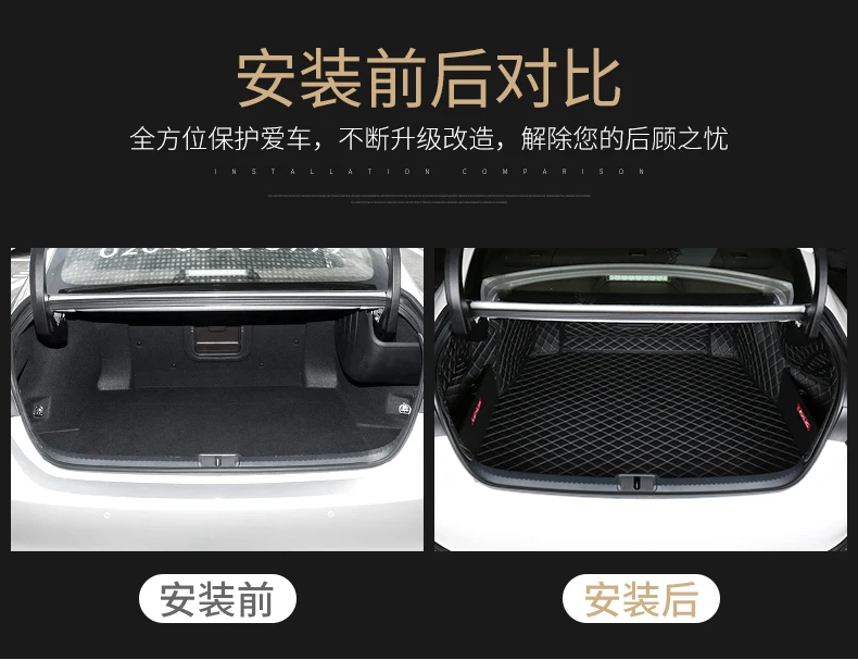 AiWins кожаный коврик для багажника автомобиля для Lexus ES200 ES260 ES300h