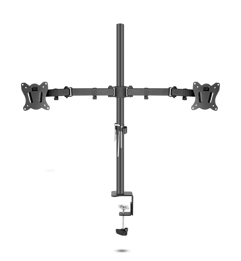 (80cm) suporte de mesa duplo do monitor