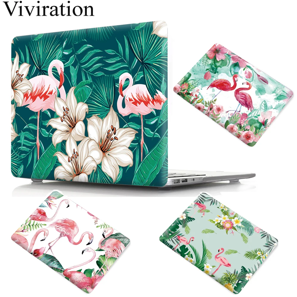 Ins. Flamingo Laptop Replace PVC Case For MacBook Air 13 Pro Retina 11 12 15 13.3 Touch Bar A2159 Hard Shell For Mac Book Air 13