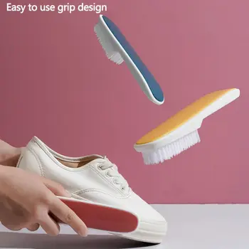 

Shoes Cleaning Brush Laundry Housework Kitchen Cleaning Washing Tool With Long Handle