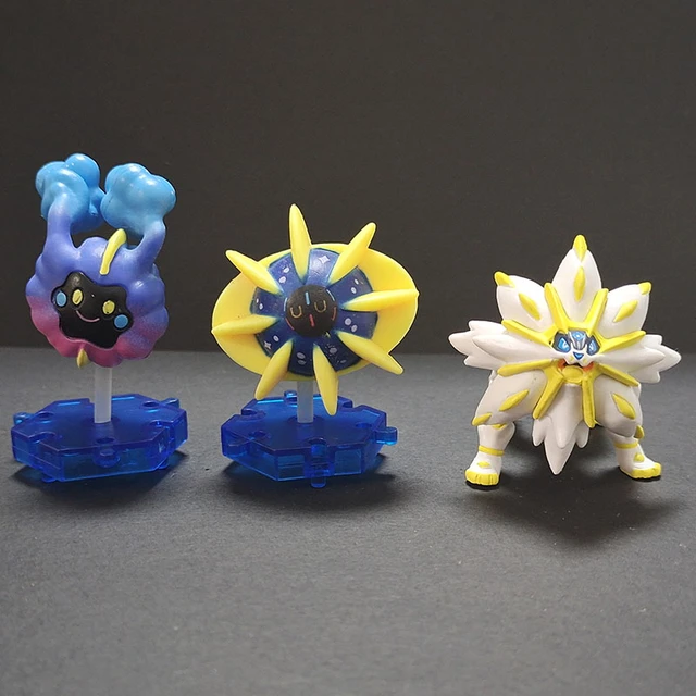 Bonecos Pokémon Legendary Figure 12 - Solgaleo + Lunala + Necrozma