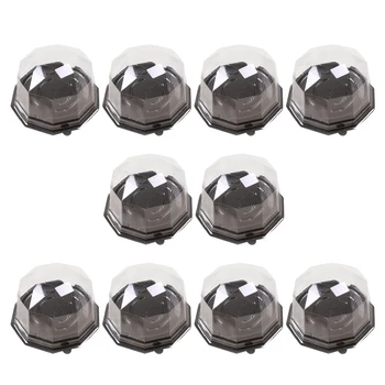 

100PCS Clear Plastic Small Cake Pastries Boxes Cases Disposable Transparent Cupcake Muffin Holders Cups For Puff Moon Cake