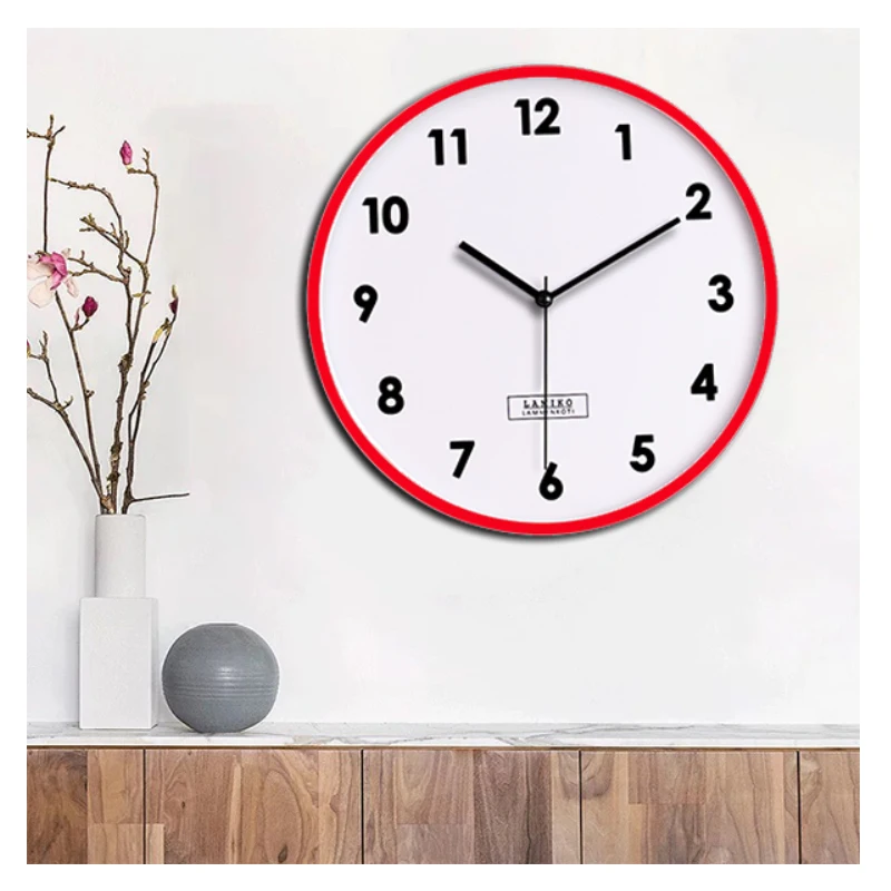 Современный дизайн настенные часы скандинавские простые круглые Настенные часы для гостиной минималистичный дизайн Wandklok товары для дома YY60DC