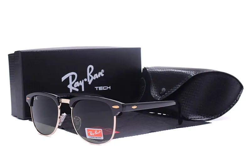 Новинка RayBan RB3016, мужские винтажные Поляризованные солнцезащитные очки, Классические брендовые солнцезащитные очки с покрытием, линзы для вождения, солнцезащитные очки для мужчин/женщин RayBan