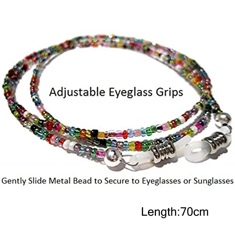 

New Arrival Sunglasses Chain 1PC Long Wearing Neck Holding Beaded Lanyard Cord For Reading Glasses