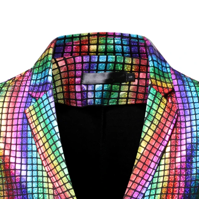 Multicolor Tuxedo Jacket