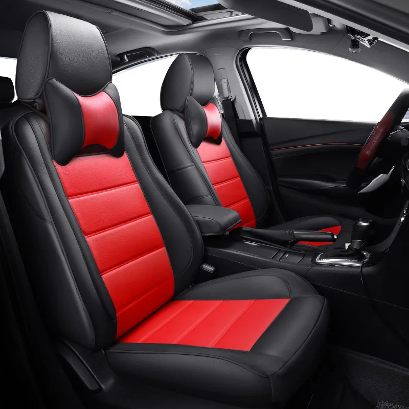 Кожаный чехол для автомобильного сиденья mercedes benz w245 w169 ml w163 w164 w246 cls w219 w212 cla gla e class