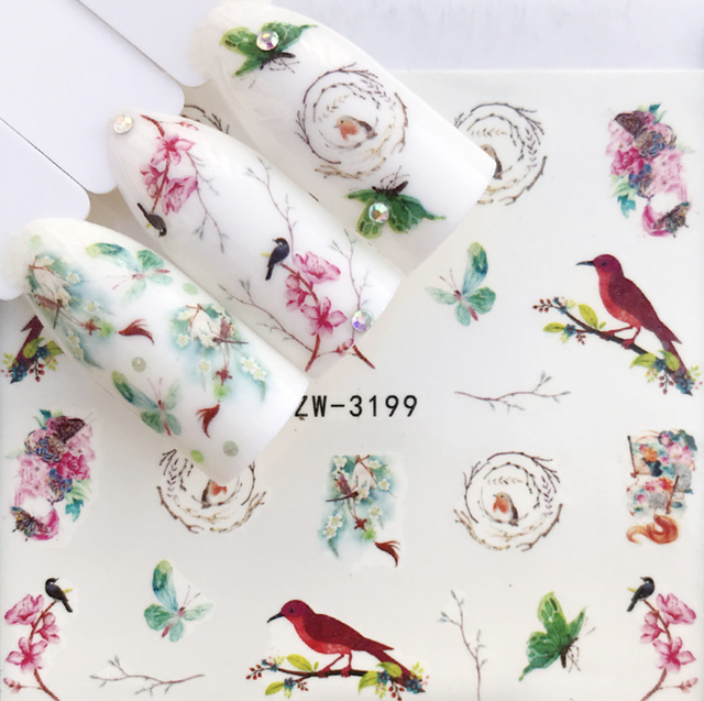 Stickers for Nail Polish Nail Art Decorations Nail Glue Stickers and Decals Designer Nail Styling Accessories Nail Supplies