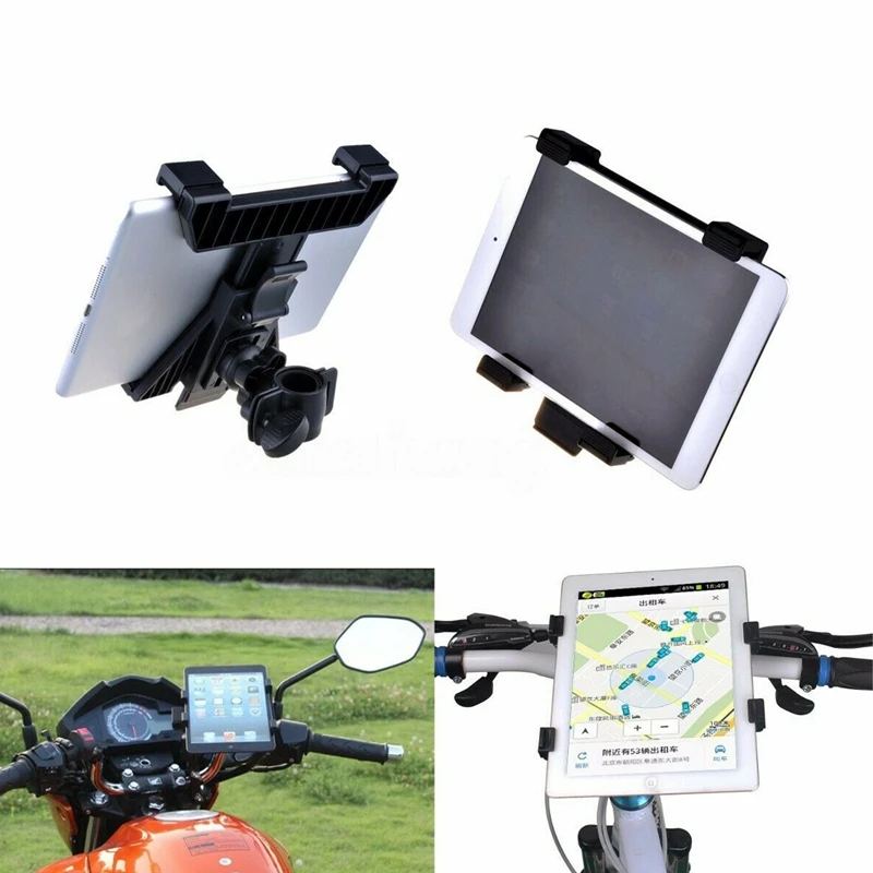 Регулируемый музыкальный микрофон микрофонная подставка зажим держатель Колыбель для 7 дюймов-10 дюймов таб для велосипеда мотоцикла планшета