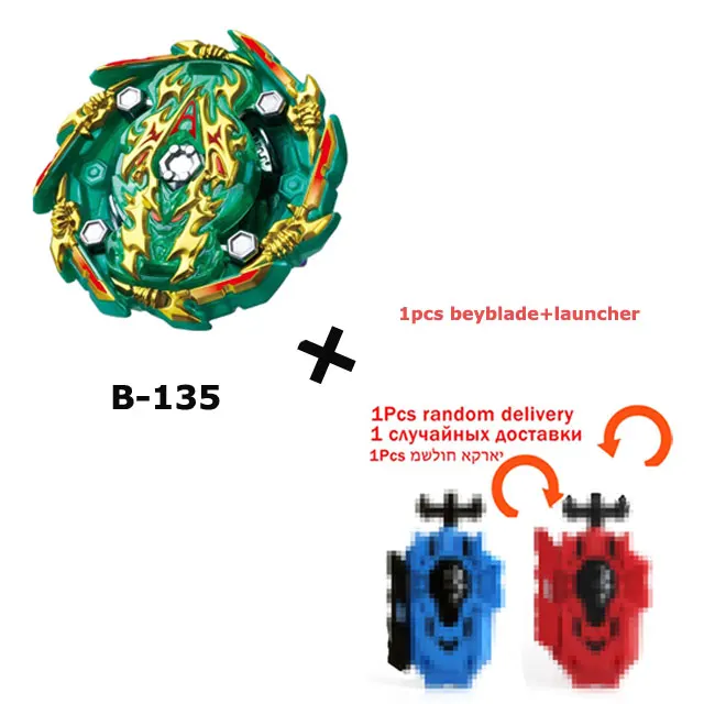 Верхние пусковые устройства Beyblades Burst B-144 игрушки Арена Bey Blade Achilles Bayblade Bable Fafnir Phoenix Blayblade Bay Blade - Цвет: B135