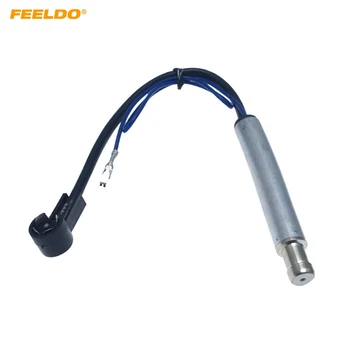 

FEELDO 10pcs Car Radio Stereo Antenna Aerial Converts ISO Female To ISO Male Connector Adapter With Amplifier #HQ2964