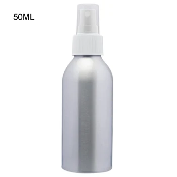 

50ml/100ml Empty Refillable Cosmetic Sprayer Atomizer Aluminum Spray Bottle Portable Mini Perfume Bottles