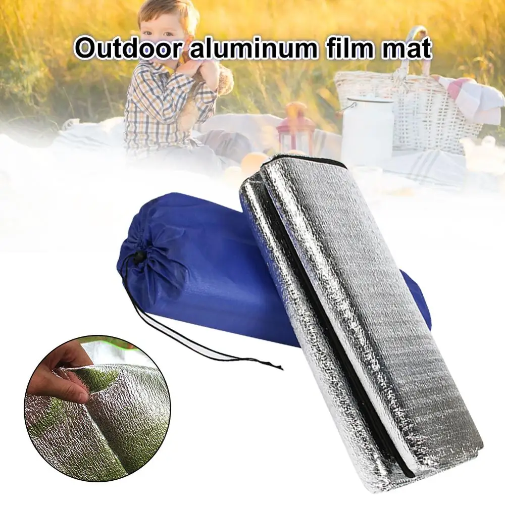 

Camping Mat Beach Mattress fold Sleeping Blanket Aluminum Foil EVA Foam Tent Mat Ultralight Waterproof Outdoor Picnic Pad