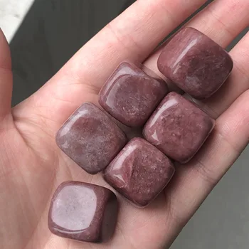 

natural strawberry quartz Rolling Stones column Crystal Mineral Ornament Healing Wand Home Decor DIY Gift Decoration