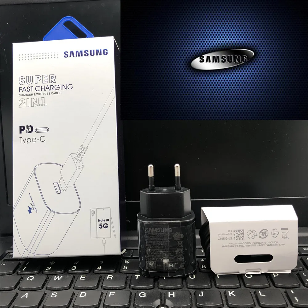 Супер быстрое зарядное устройство Samsung Note 10 PD PSS 25 Вт супер быстрая зарядка