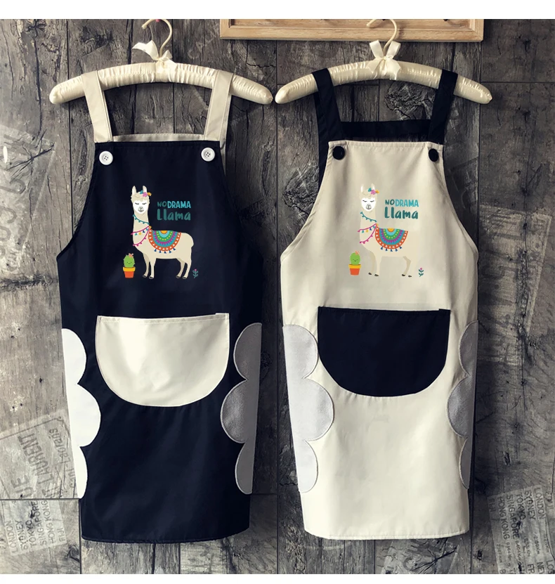 Apron Sleeveless Wipe Hand Towel Waterproof and Oil-proof Gardening Pet Shop Florist Overalls Men and Women Work Clothes Gowns