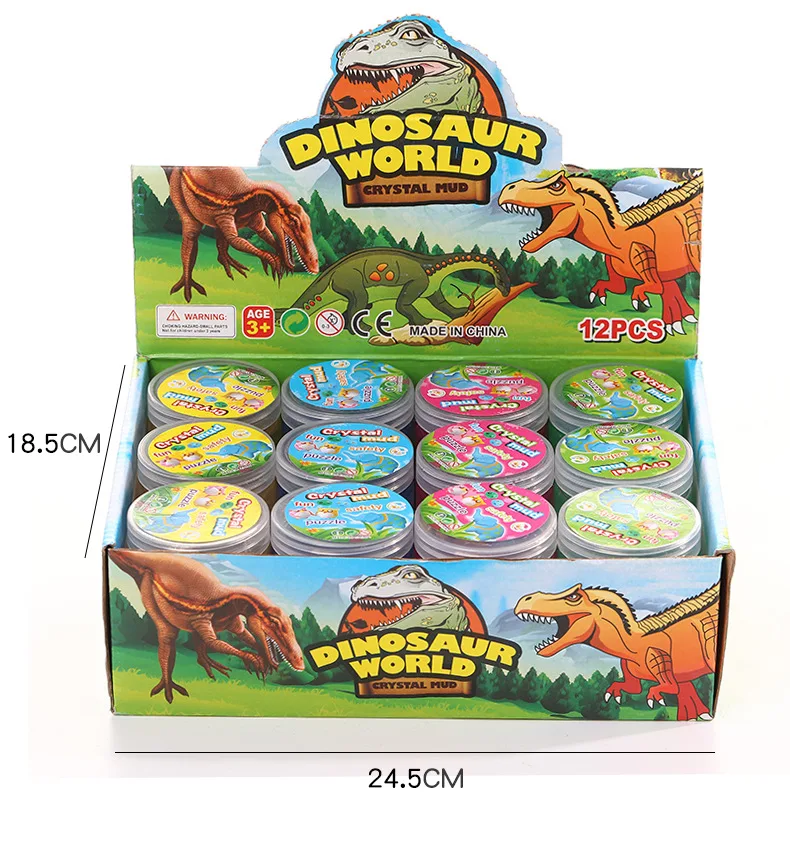 Manufacturers Direct Selling Color Colorful Environmentally Friendly Colored Clay Liquid Glass Clay Toys Transparent Non-toxic C