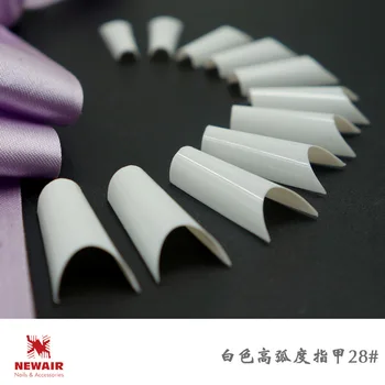 

500pcs/set 3 SET 1500pcs C Shape Transparent Fake False Finger Nail Tips Hot Sale Art Design Wearable Manicure 500PCS-2728