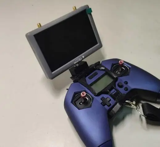 3D печать ТПУ телефон с крючком и кронштейном для ЖК-дисплея FrSky Taranis ремешок на шею
