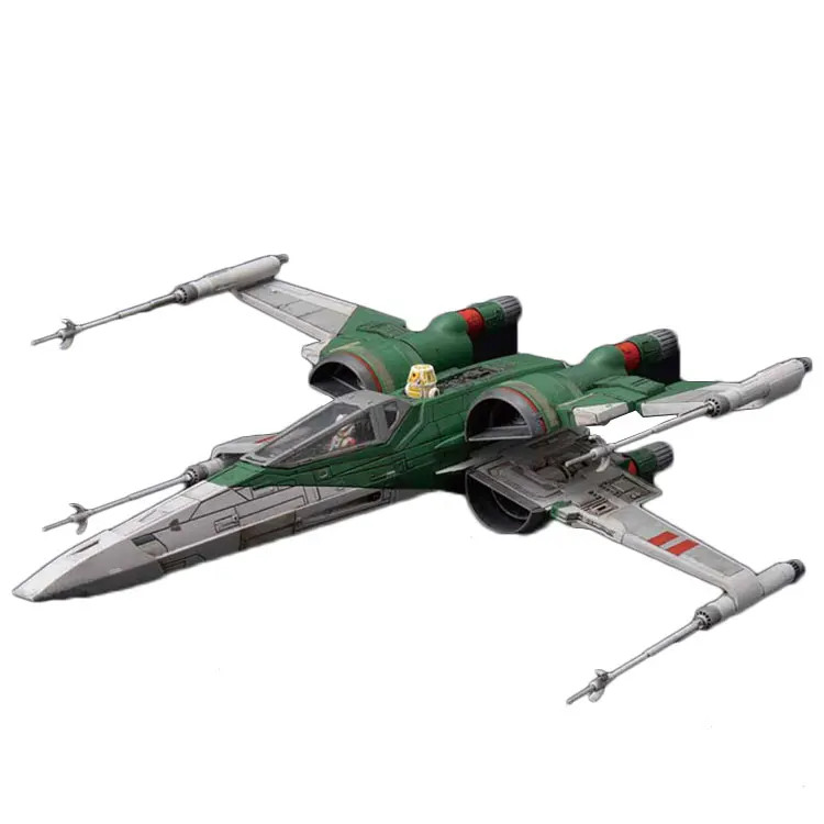 Оригинальный Строительный набор BANDIA Star Wars 1/72 масштабе X Wing Fighter фигурка игрушки