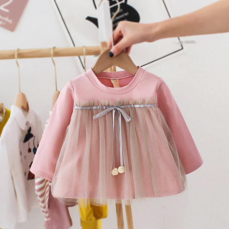 Long sleeve newborn dress Clearance