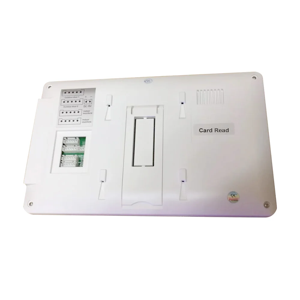 1 Set 7" Video Door Phone Intercom Doorbell Touch Button Unlock Night Vision Security CCTV Security Camera visitor doorphone