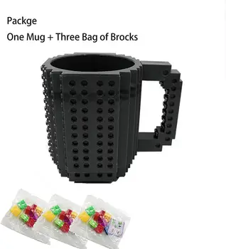 

Creative Milk Mug Coffee Cup Creative Build-on Brick Mug Cups Drinking Water Building Blocks Design Gift