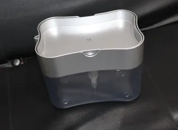 

Kitchen Dishwashing Brush Pot Household Press Outlet Box Sponge Combination Kitchen Dishwashing Liquid Automatic Liquid Adding