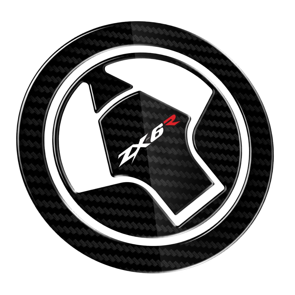 ZX6R 2008 наклейка на мотоцикл топливный газ Крышка протектор наклейки чехол для Kawasaki Ninja ZX-6R ZX600 ZX636 2007- 3D углеродный вид