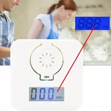 Угарный газ сигнальный датчик дыма отравления газа Предупреждение Сенсор безопасности сигнализация предупреждающая о возможности отравления ЖК-дисплей Фотоэлектрические датчики