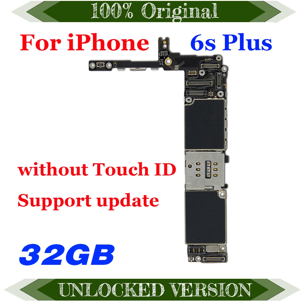 

Original Clean iCloud unlocked Motherboard for iPhone 6S Plus Mainboard with iOS Logic board for iphone 6s 5.5inch Logic boards