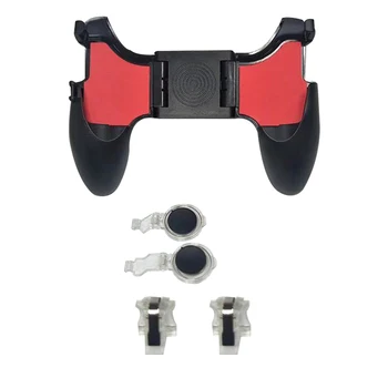 

5 in 1 Moible Controller Gamepad Free Fire L1 R1 Triggers Shooting Buttons Joystick Replacement for PUBG