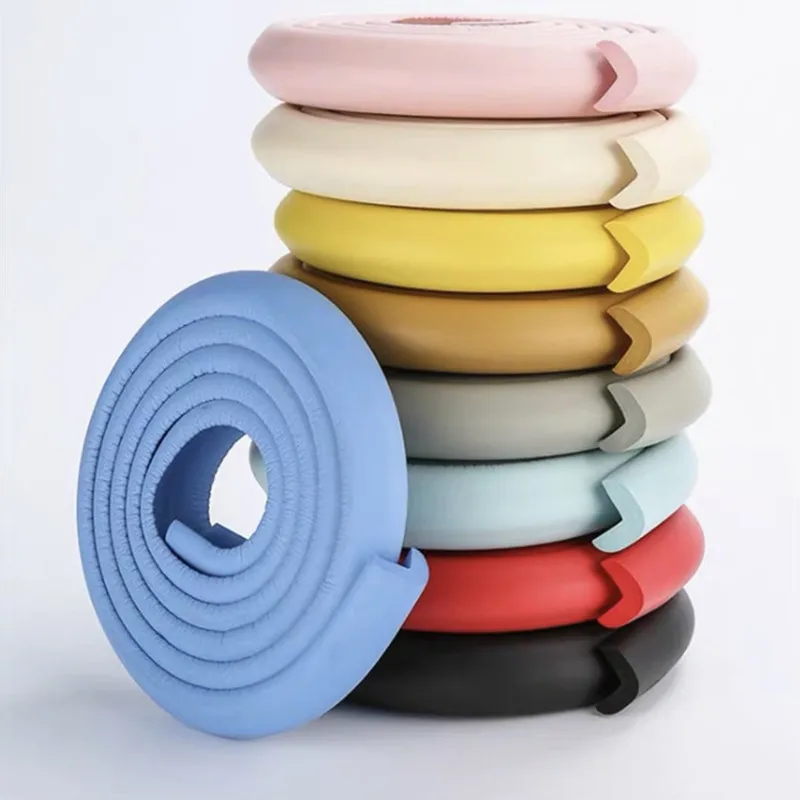 2M Children Protection Table Guard Strip Baby Safety Products Glass Edge Furniture Horror Crash Bar Corner Foam Bumper Collision | Мать и