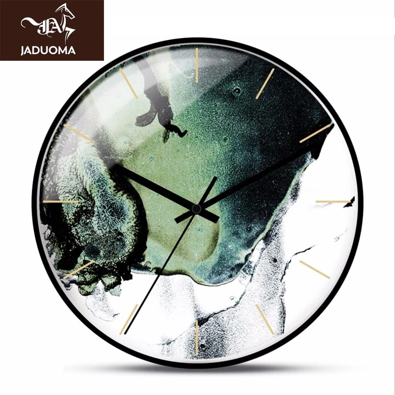 JADUOMA 12/14 дюйма Простые Модные большие настенные часы современный дизайн