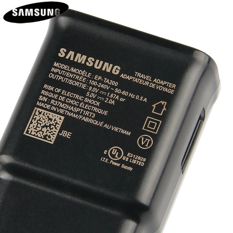 Оригинальный планшет быстрое зарядное устройство EP TA200 для Samsung Galaxy S10 X SM G9730 плюс