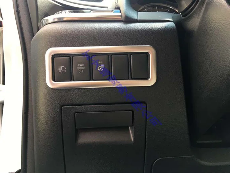 Автомобильные аксессуары для Toyota Alphard Vellfire AH30 2016 2019 АБС пластик кнопочный