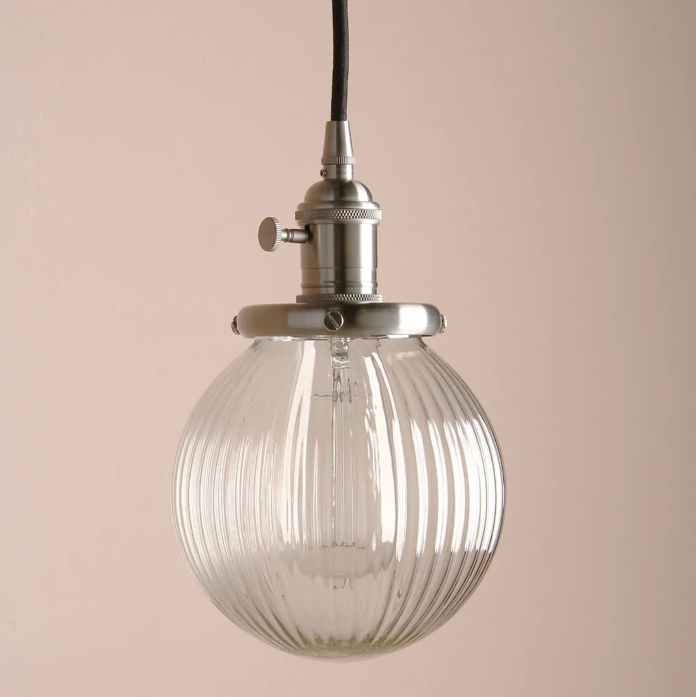 Globo de Vidro Permo Moderno Clear Limpar Pingente Teto Lâmpadas Luzes E27 Hanglamp Luminária Sala Estar Loft 5.9 15 High Quality modern pendant light