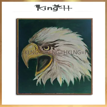 

Pintado a mano de alta calidad pájaro americano águila calva pintura al óleo moderna decoración del hogar hecho a mano Animal ca