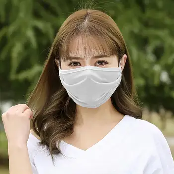 

Summer Sunproof Ice Silk Breathable Windproof Dustproof Protective Face Mask
