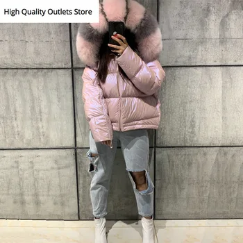 

natural fur parka women real fur parka