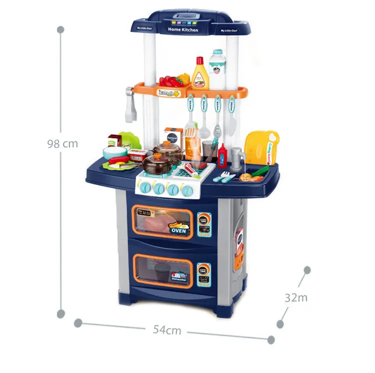  Children'S Educational Spray Kitchen Toy Play House Model Kitchen Cooking Cook GIRL'S And BOY'S Bab - 4000267381590
