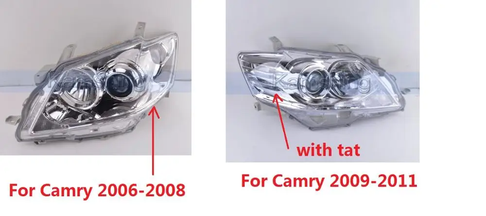 CAPQX для Toyota Camry 2006 2007 2008 бампер передний головной светильник лампы в сборе|Фара