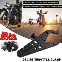 Универсальный мотоцикл круиз контроль замок для регулятора газа помощь с силиконовой кольцевой замок мотоцикл контроль скорости Аксессуары#726