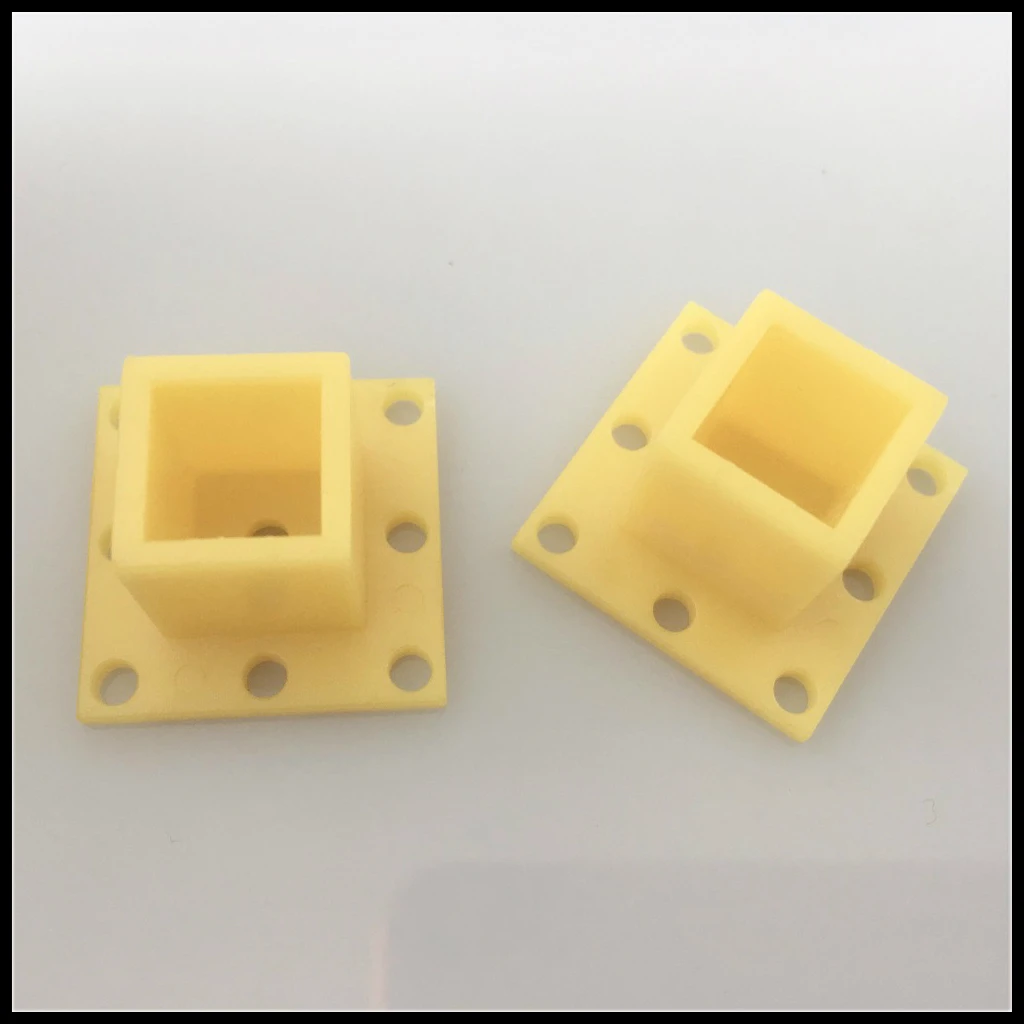 2pcs/lot 1*1cm ABS Material Square Stick Fixtaion Base J627Y DIY Handmaking Parts Drop Shipping 1 2pcs ptfe coated cht nozzle e3d v6 brass 0 4 0 5 0 6 0 8mm high speed flow nozzles non stick filament 3d printer parts