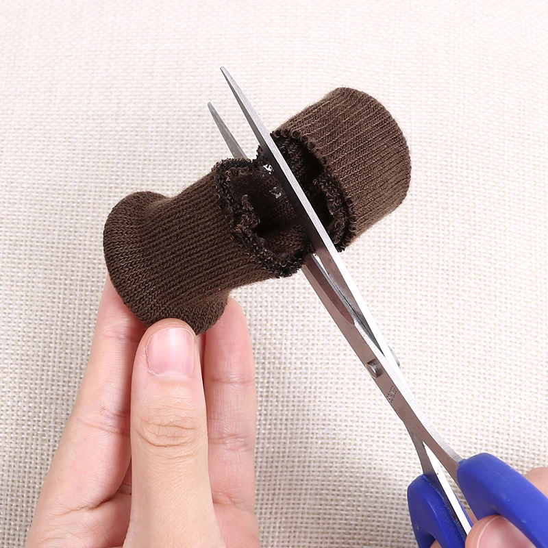 Knitted Table Chair Leg Socks Caps Sofa Stool Leg Cover Non Slip Furniture Feet Pads Hardwood Floor Protector Reduce Noise