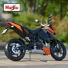 Maisto 1:12 KTM 690 Duke Orange Die Cast Vehicles Collectible Hobbies Motorcycle Model Toys 4