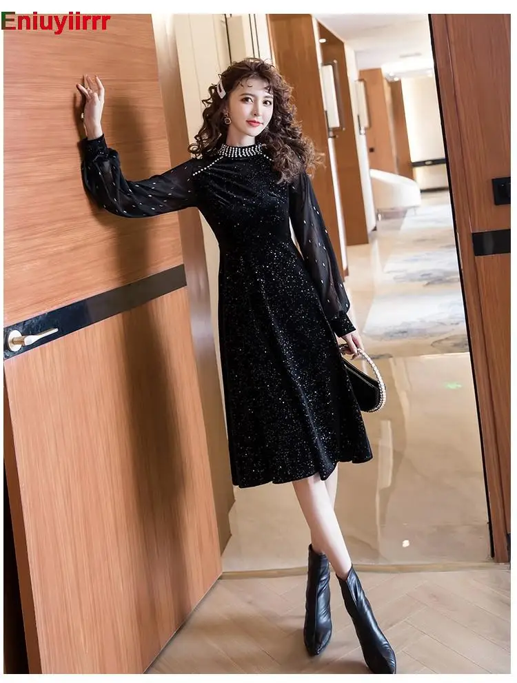 Women 2022 New Year Winter Spring Basic Wear Sexy Sheer Mesh - Main Image